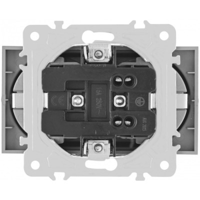 Розетка am-203 203.40-2.black
